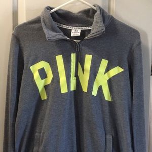 Pink Quarter Zip